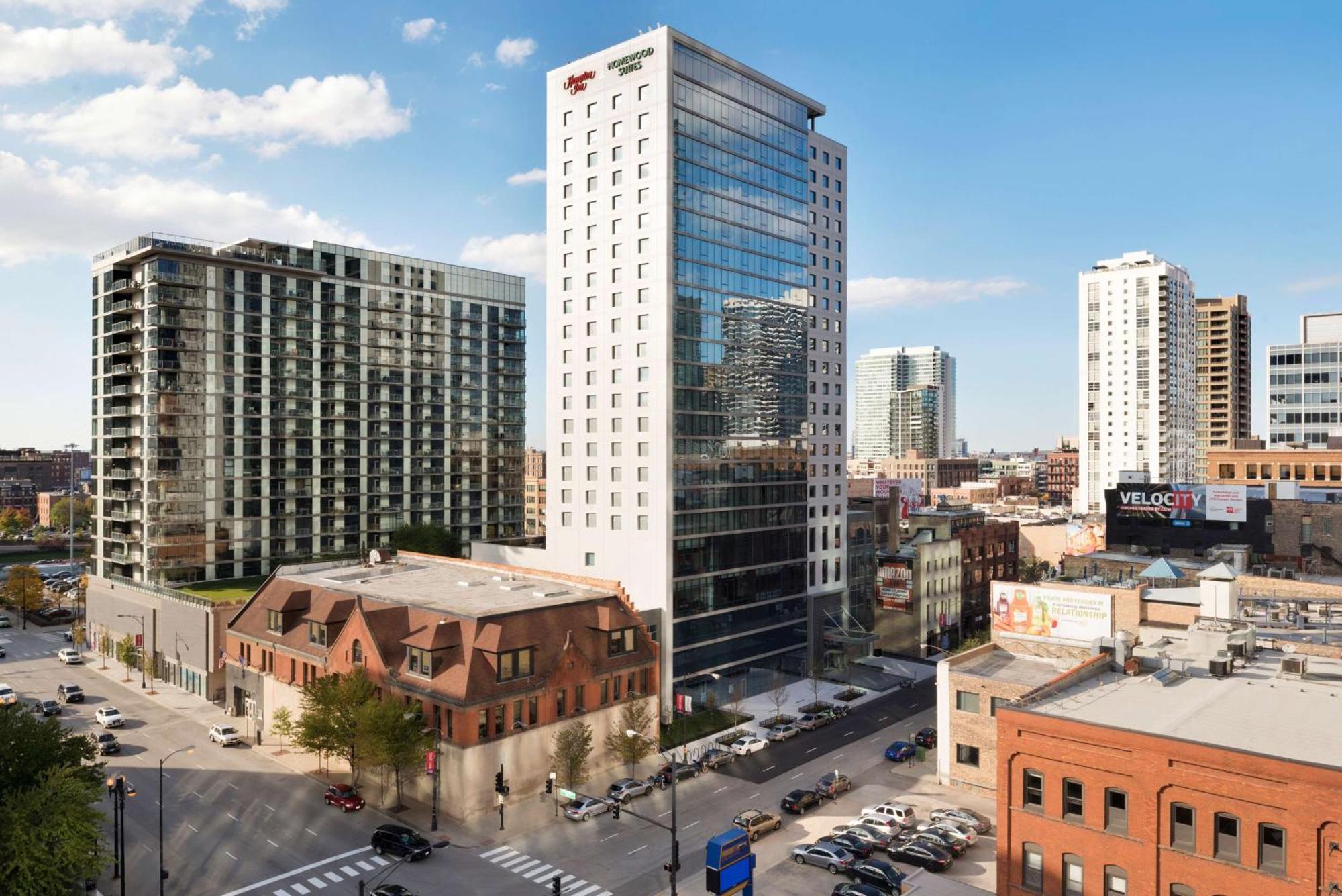 Homewood Suites By Hilton Chicago West Loop Fulton Mkt Area Buitenkant foto